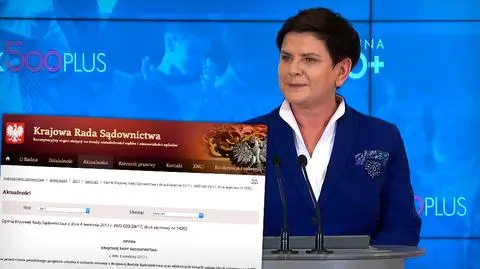 Ustawa o KRS. Premier: nie wycofamy się z reformy sądownictwa