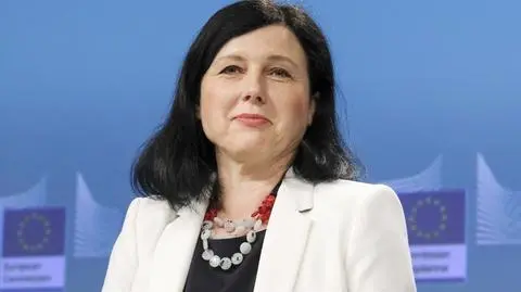 Jourova rozmawiała z Sandberg na temat skandalu, związanego z firmą Cambridge Analytica. Na nagraniu: zeznania założyciela Facebook&#039;a w sprawie wycieku informacji (12.04.2018)