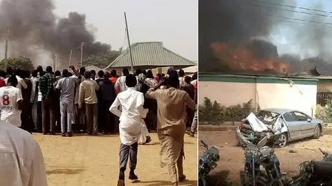 Nigeria. Zaria. Masakra po procesji szyitów