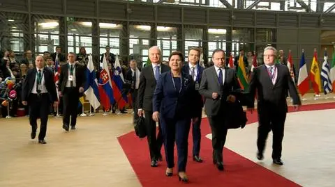 Beata Szydło przewodniczyła polskiej delegacji na szczycie Unii Europejskiej