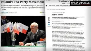 #PisząoPolsce w zagranicznych mediach