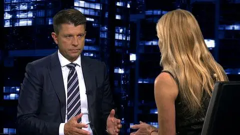 Gościem "Kropki nad i" był Ryszard Petru
