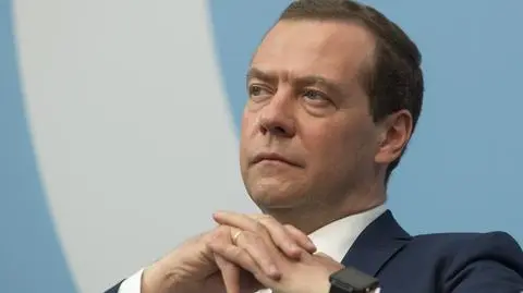 Miedwiediew na spotkaniu z Putinem (nagranie archiwalne)