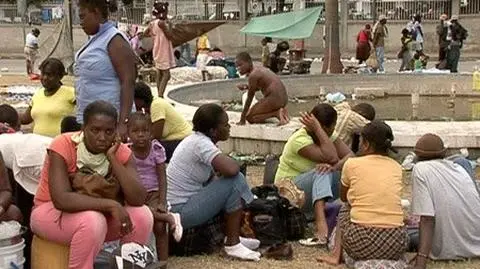 Epidemia gwałtów po trzęsieniu ziemi