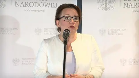 Zalewska nie chciała mówić o konkretnych zmianach w systemie oświaty