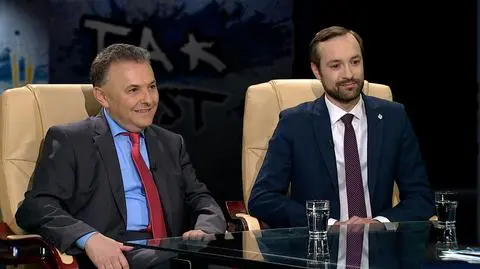 prof. Witold Orłowski i Marek Tatała w Tak Jest