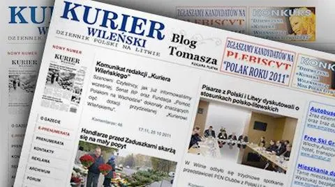 Jedyny polski dziennik 
na Litwie 
ofiarą cięć