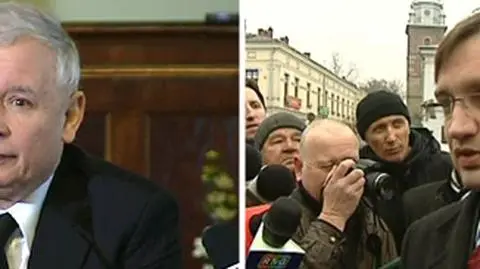 Kaczyński: Jest jedna prawica. Ziobro: Podejmujemy wyzwanie