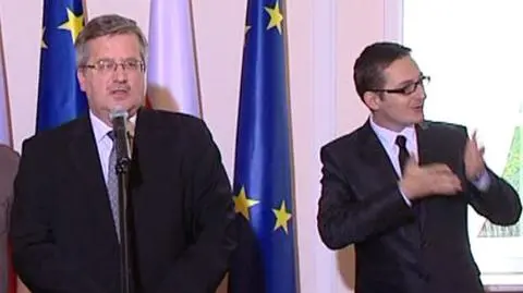 Prezydent podpisał ustawę o jęz. migowym