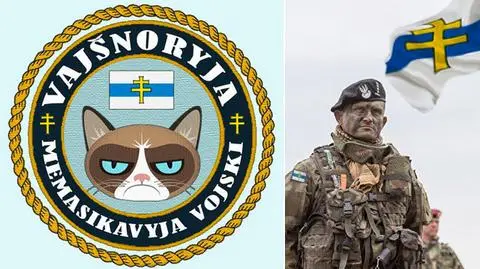 Nagranie: rosyjscy żołnierze będą odpierać atak "koalicji zachodniej fikcyjnych państw"