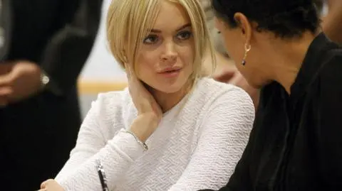 Lohan w sądzie