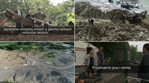 "Superwizjer": spółka ze Skawiny zakopuje w ziemi niebezpieczne odpady chemiczne