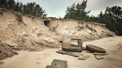 Co tym razem odsłonił sztorm? 