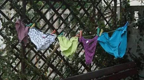 Ukradł 40 damskich majtek. Wpadł po 4 miesiącach