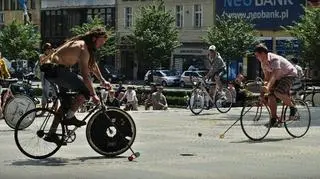 Mecz Bike Polo 