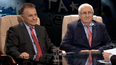 prof. Witold Orłowski i dr Cezary Mech w Tak Jest