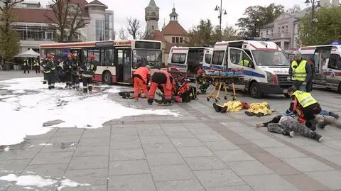 Sopot: Ćwiczenia służb ratunkowych