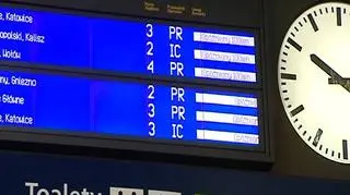 Pociągi we Wrocławiu miały nawet 100 minut opóźnienia