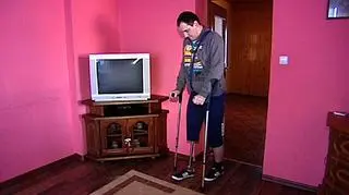 Mężczyzna stracił nogę z powodu gangreny