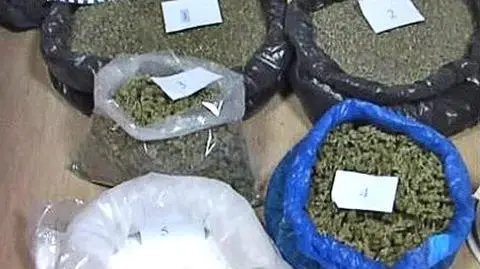 14 osób w areszcie, 16 kg narkotyków przejęte