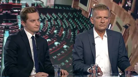 Bartosz Arłukowicz i Sebastian Kaleta byli gośćmi "Faktów po Faktach" TVN24