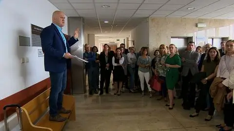 Sytuacja w Sądzie Okręgowym w Krakowie jest napięta ("Fakty" TVN z 17 maja)
