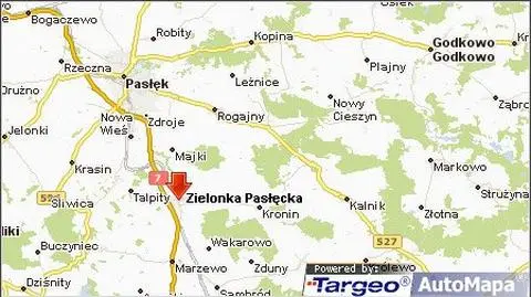 Zablokowana krajowa "7" w stronę Gdańska