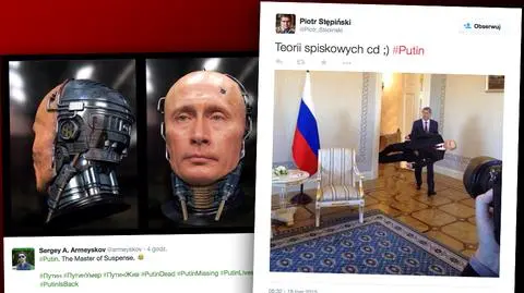 Władimir Putin pokazał się publicznie. Memy internautów