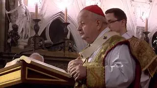 Mszy świętej w Katedrze na Wawelu przewodniczył kardynał Stanisław Dziwisz