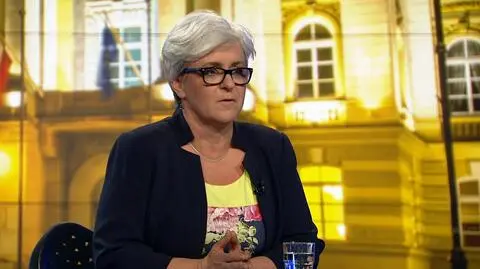 Joanna Kluzik-Rostkowska w "Faktach po Faktach"