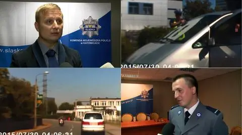 Uhonorowano kierowcę i policjanta, którzy ruszyli w pościg za kierowcą