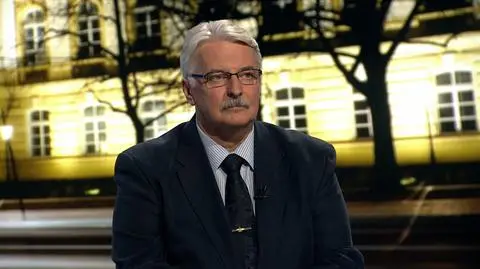 Witold Waszczykowski był gościem "Faktów po Faktach" w TVN24