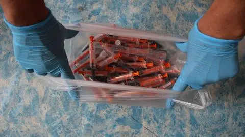 Nowa Sól: Ktoś podrzucił strzykawki do szpitala. Pracownik się ukłuł