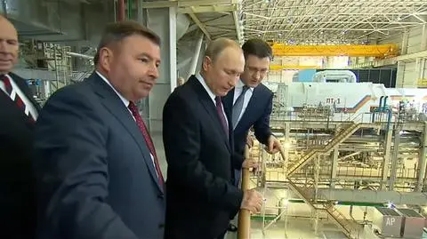 Putin na Krymie w piątą rocznice aneksji