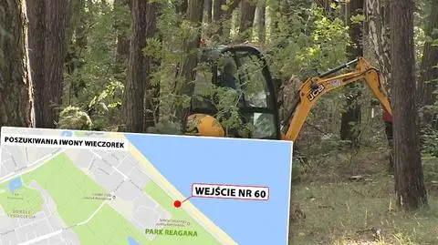 Gdańsk: Poszukiwania Iwony Wieczorek w Parku Reagana