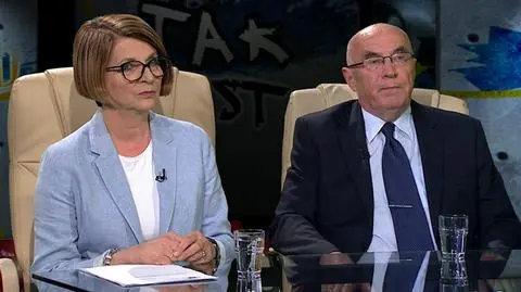Julia Pitera i Marian Piłka w "Tak jest"