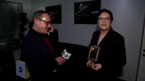 Ewa Kopacz odebrała nagrodę widzów Szkła Kontaktowego