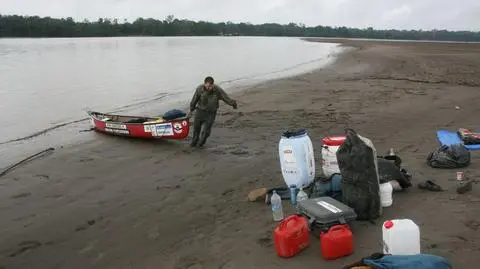 Marcin Gienieczko przygotowuje się do "Energa Solo Amazon Expedition"