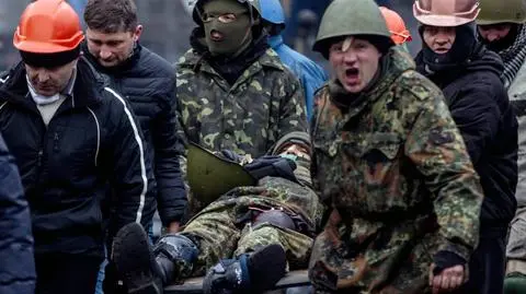 Ranni z Majdanu w krakowskim szpitalu. Mogą przylecieć kolejni