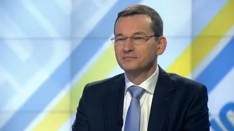 Mateusz Morawiecki był gościem "Jeden na jeden" 