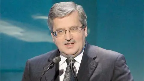 Bronisław Komorowski reklamuje polskie uczelnie