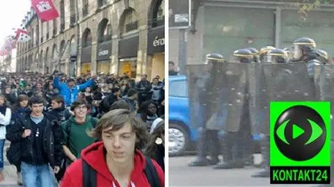 Policja kontra licealiści