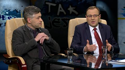 prof. Antoni Dudek i dr Jarosław Kuisz w „Tak Jest”