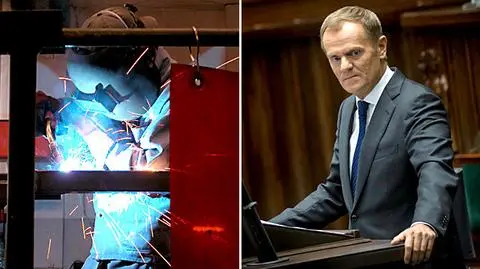 Tusk mógłby zostać spawaczem