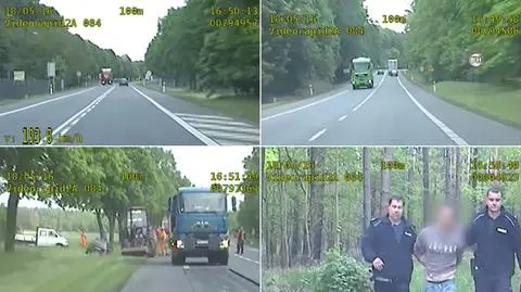 Szaleńcza ucieczka przed policją pod Świebodzinem