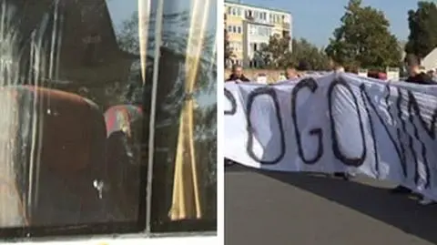 "Precz z Platformą". Jajkami w Tuskobus