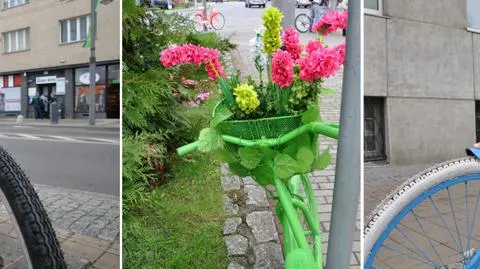 Kolorowe rowery opanowały Gdynię