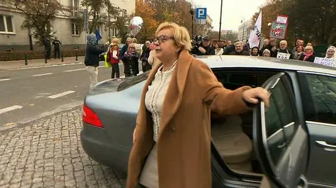 Chief Justice Małgorzata Gersdorf is back at work after the ECJ have frozen law on the Supreme Court