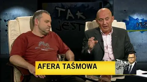 prof. Mariusz Czubaj i Jerzy Dziewulski w Tak Jest 