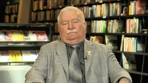 Lech Wałęsa był gościem "Kropki nad i"